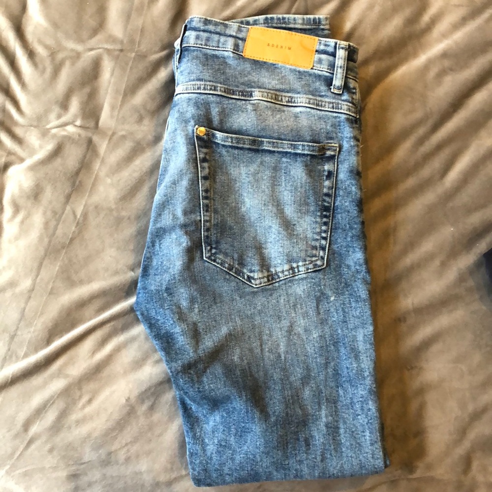 H&M 32x32 Skinny Jeans Lightwash
